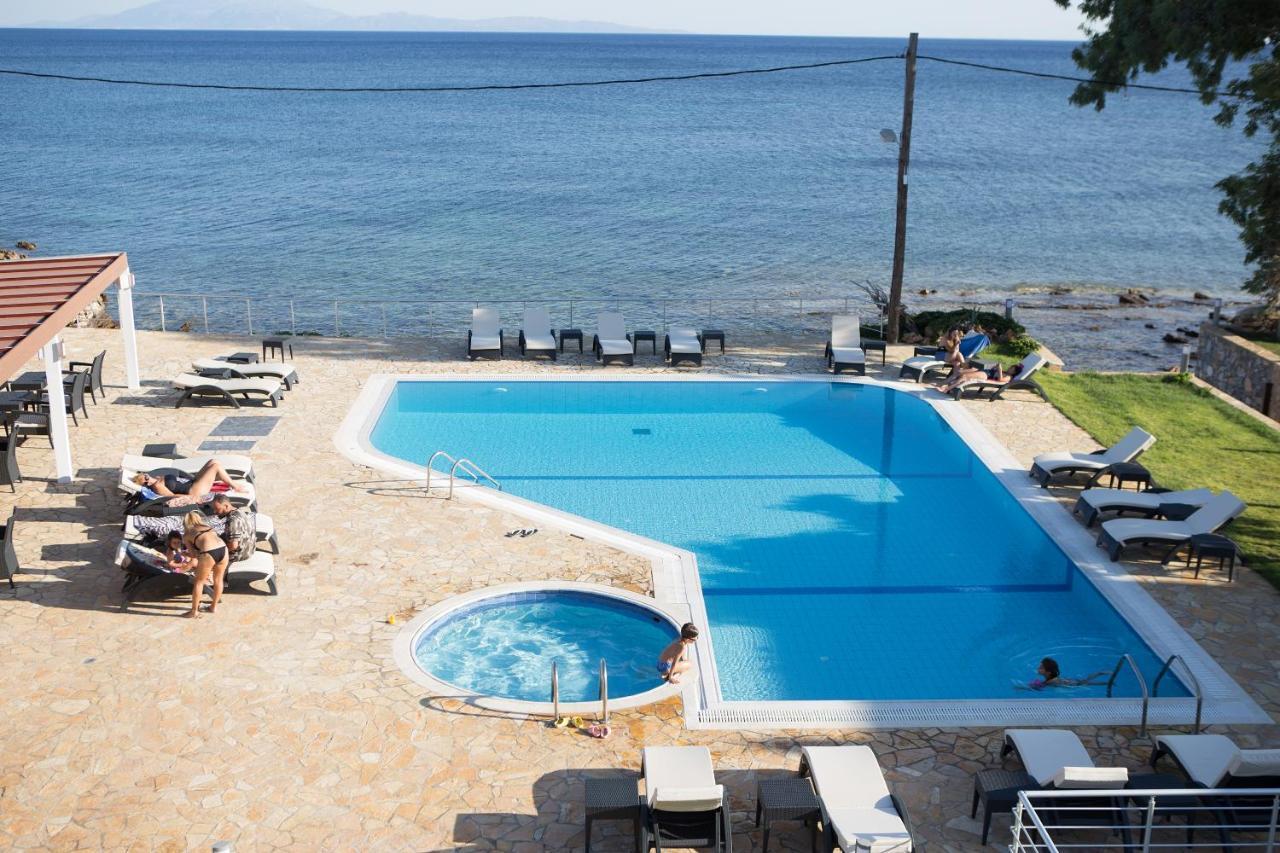 Blue Waves Luxury Suites By The Sea Plomari Kemudahan gambar